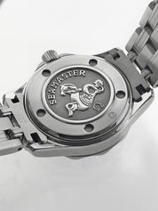 Omega Seamaster Ladies 300M Quartz Movement Watch Blue Dial Ref. 596.1505