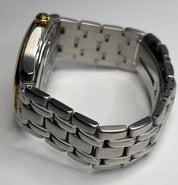 Omega 168.1501 Seamaster 18K Gold Bezel & Steel Quartz 36mm Bracelet Watch