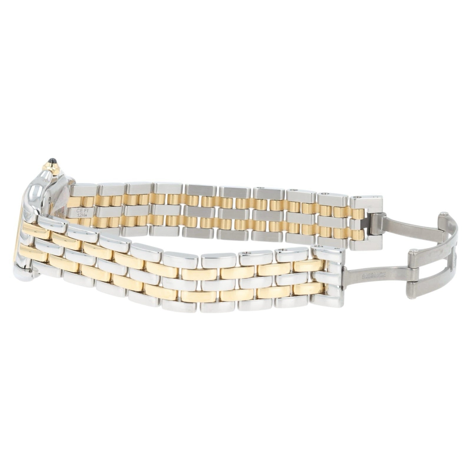 Cartier Panthere Silver Dial Gold & Steel 23x30mm Quartz Women’s Watch W2PN0018