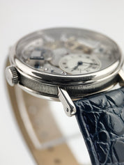 Breguet Tradition 18k White Gold Silver Color Dial 38mm Automatic Men’s 7037