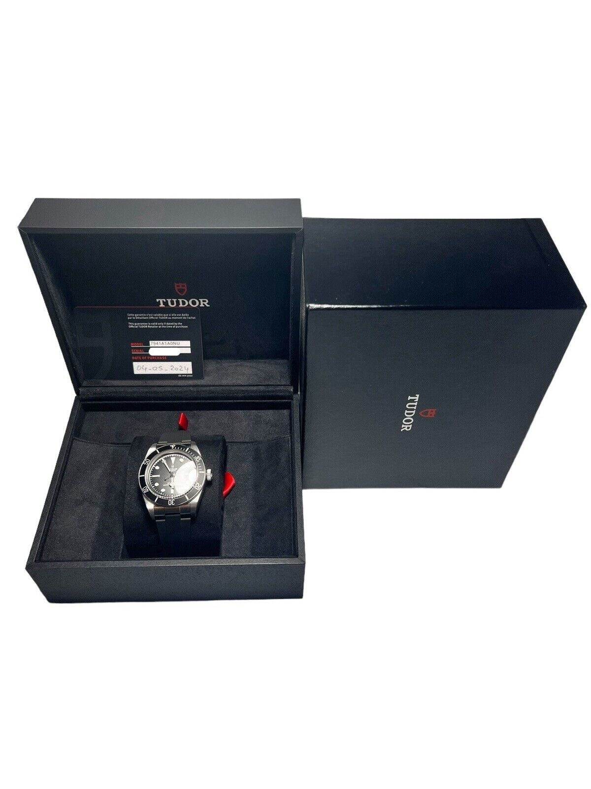 NEW 2024  Tudor Black Bay 41 Steel Black 41mm Automatic Men’s Watch - Box/Papers