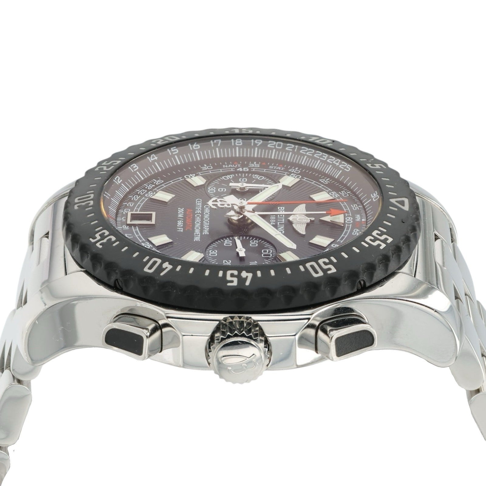Breitling Skyracer Raven Black Dial Stainless Steel 44mm Automatic Men’s A27364
