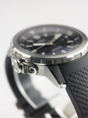 IWC Aquatimer Stainless Steel Black Dial 42mm Automatic Men’s Watch IW329001
