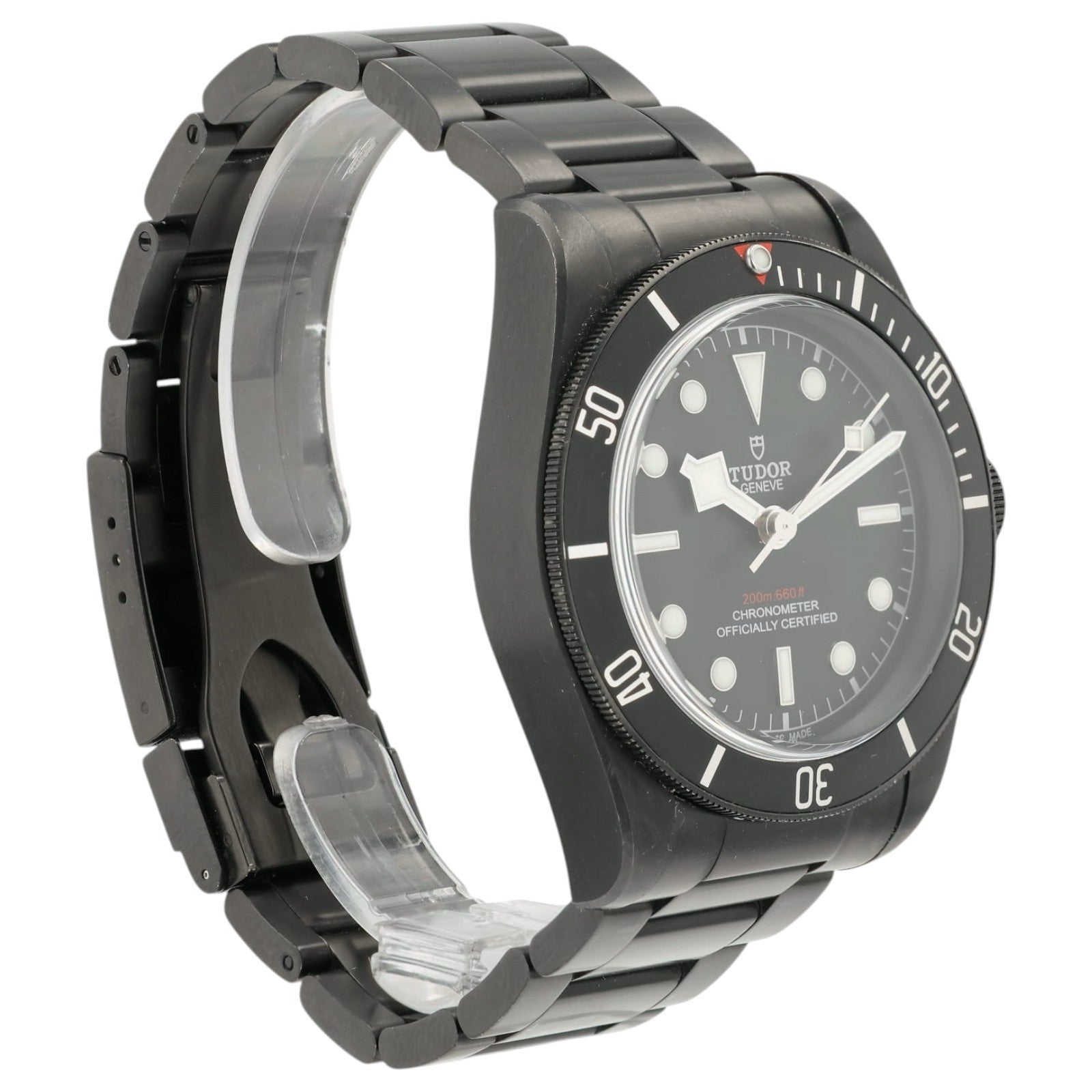 Tudor Black Bay Dark Black Dial PVD Coated Stainless Steel 41mm Men's 79230DK