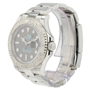 Rolex Yacht-Master Gray Dial Stainless Steel Platinum Bezel 40mm Automatic 11662