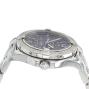 Breitling Colt GMT Stainless Steel Black Dial 40mm Automatic Mens Watch A32350
