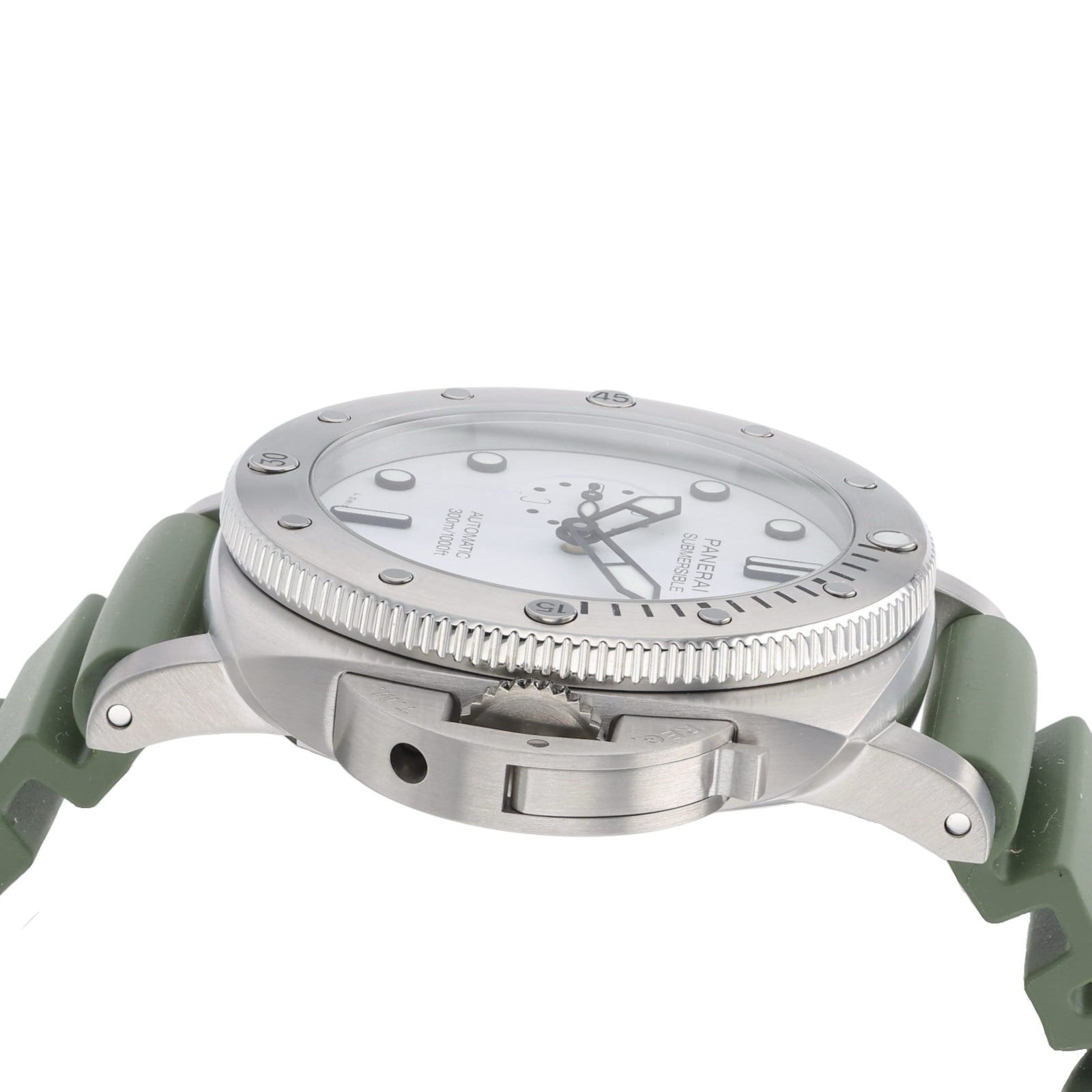 NEW Panerai Submersible QuarantaQuattro Steel White Dial 44mm Automatic PAM01226