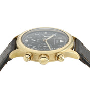 IWC Fliegeruhr Black Dial 18k Yellow Gold 36mm Quartz Men’s Watch IW3740