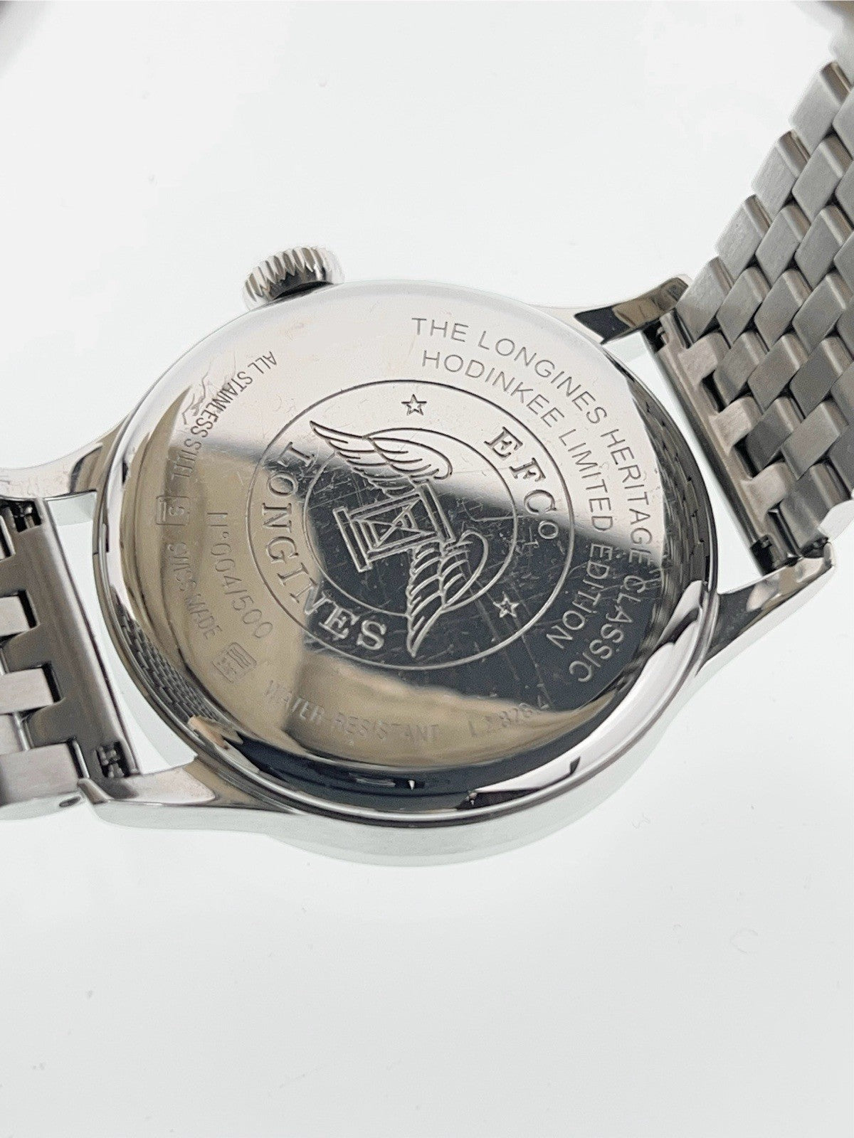 Longines Heritage Hodinkee Steel Silver Dial 38mm Automatic Men’s L2.828.4.72.2