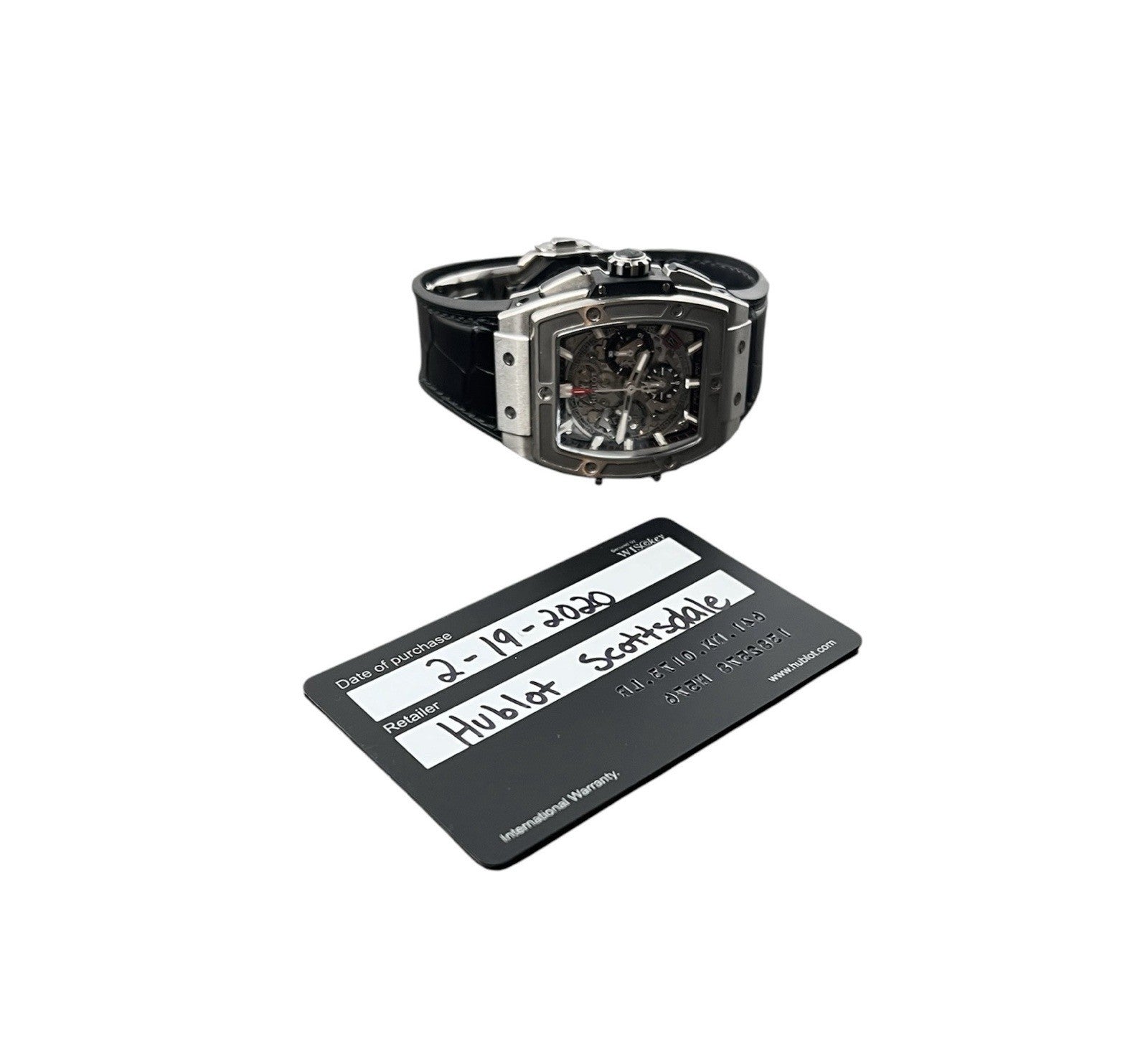 Hublot Spirit Of Big Bang Skeleton Dial Titanium 42mm Automatic 641.NX.0173.LR
