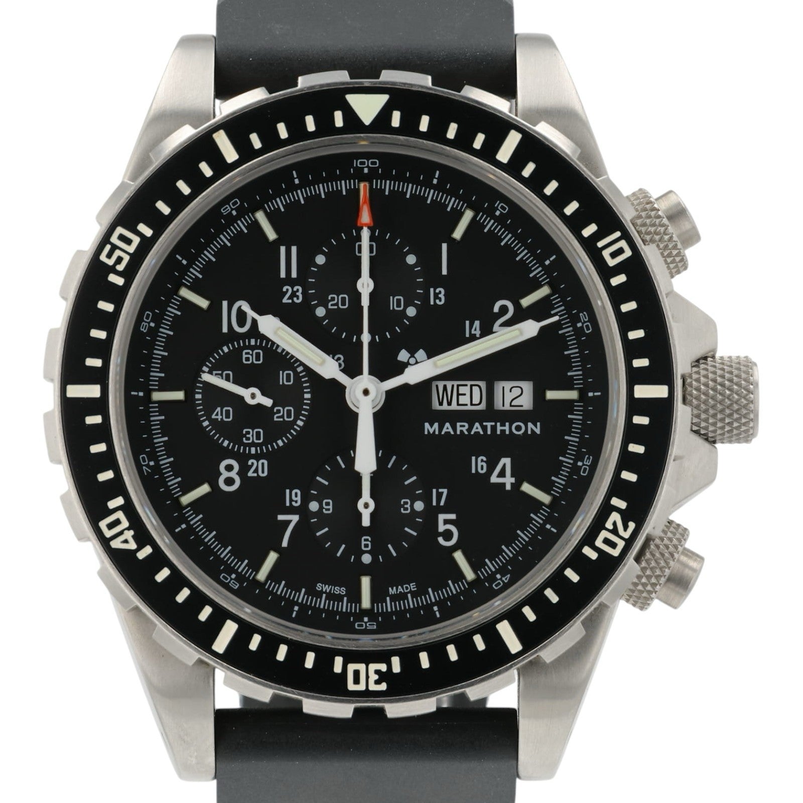 Marathon CSAR Black Dial Stainless Steel 46mm Automatic Men’s 6645-01-544-0408
