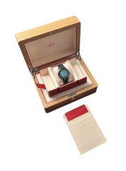 Omega Seamaster Turquoise Dial Steel 41mm Automatic Men’s 220.32.41.21.03.001