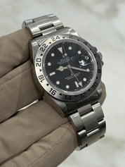 Rolex Explorer II Stainless Steel Black Dial 40mm Automatic Men's Watch 16570