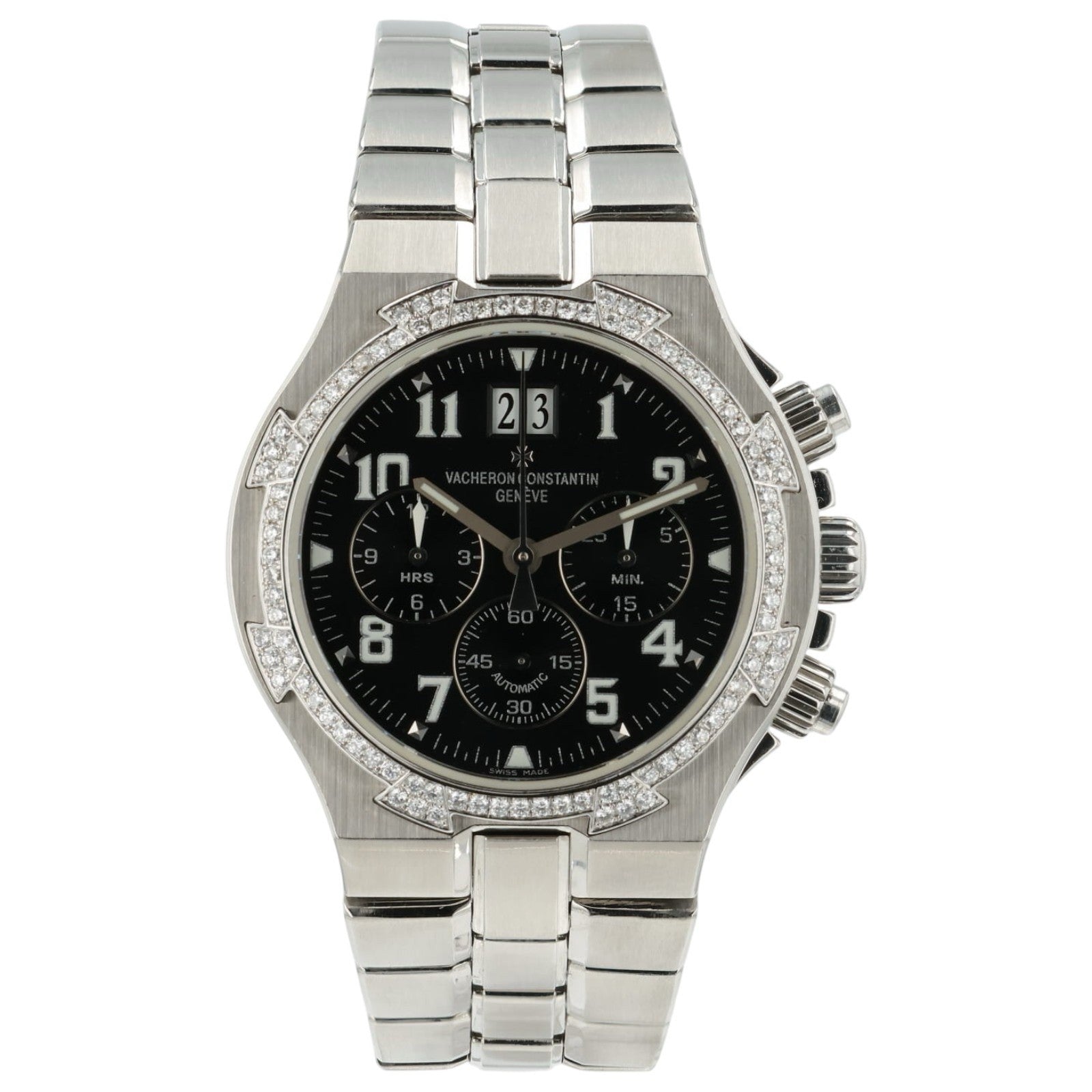 Vacheron Constantin Overseas Black Dial Steel 40mm Automatic Men’s Watch 49140