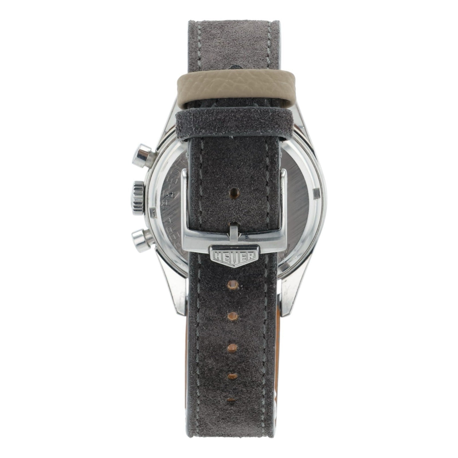 Heuer Carrera Silver Stainless Steel 36mm Manual Wind Men’s Watch CS3110