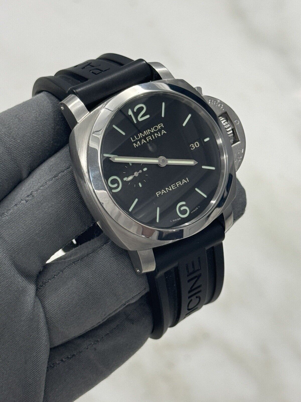 Panerai Luminor Marina 1950 3 Days Steel 44mm Automatic Mens Watch PAM00312