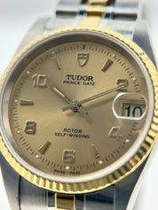 Tudor Price Oysterdate 34mm Stainless Steel Automatic 72033 - Box And Papers