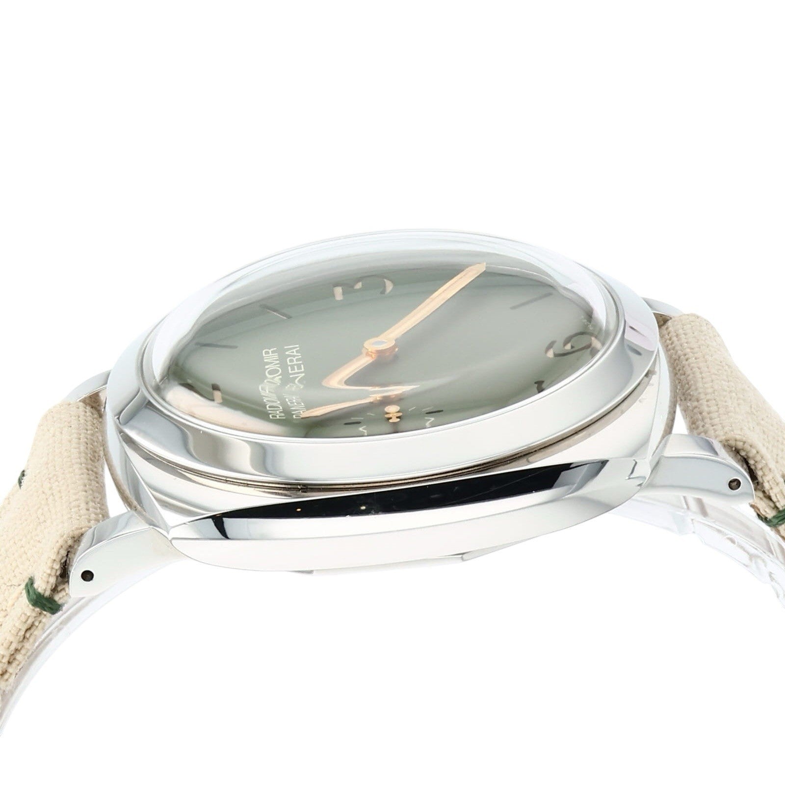 Panerai Radiomir Stainless Steel Green Dial 45mm Automatic Mens Watch PAM00995