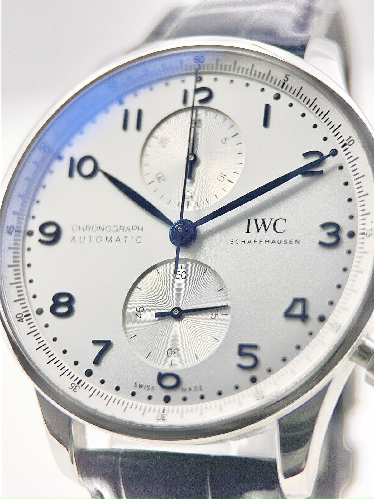 IWC Portuguese Chronograph Stainless Steel 41mm Automatic Men’s Watch IW371605