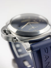 Panerai Luminor Stainless Steel Blue Dial 44mm Automatic Mens Watch PAM01033