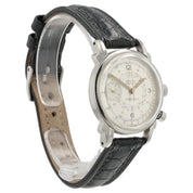 Gruen Chrono-Timer Silver Dial Stainless Steel 33mm Manual Wind Men’s Watch