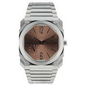 Bvlgari Octo Finissemo Salmon Dial Stainless Steel 40mm Automatic Mens 103856