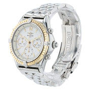 Breitling Cockpit White Dial Gold & Steel 37mm Automatic Men’s Watch D30011