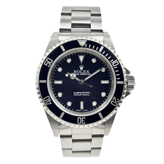 Rolex Submariner No Date 14060 Black Dial 40mm Automatic Watch