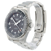 Longines Hydroconquest Black Dial Stainless Steel 43mm Automatic Mens L3.890.