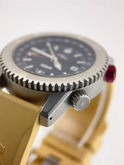 Ares Diver Global Mission Timer Steel Black Dial 41mm Automatic Mens Diver 1 GMT