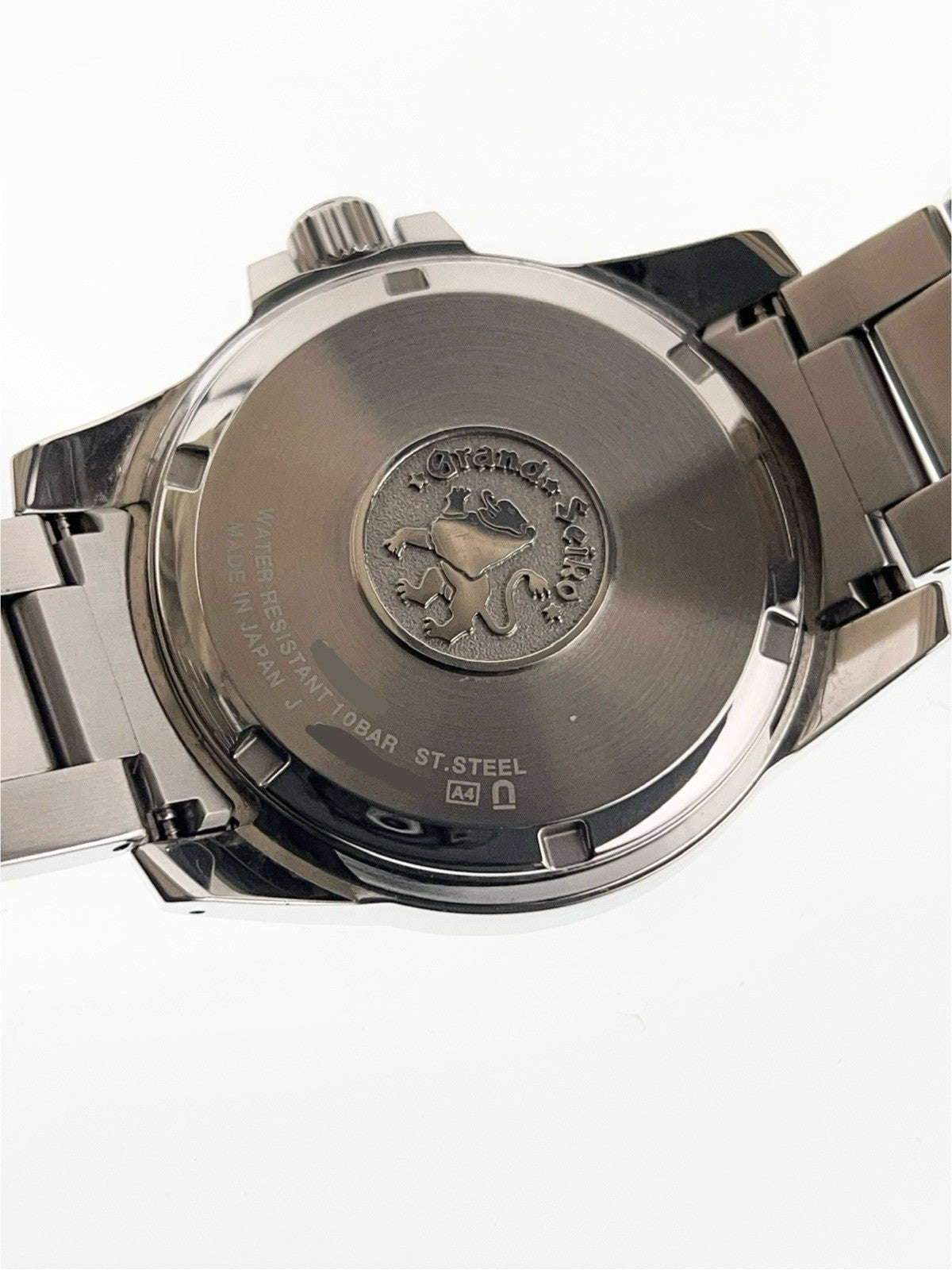 Grand Seiko Heritage Steel Black Dial 39mm Automatic Men's Watch SBGA227
