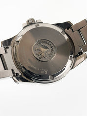 Grand Seiko Heritage Steel Black Dial 39mm Automatic Men's Watch SBGA227