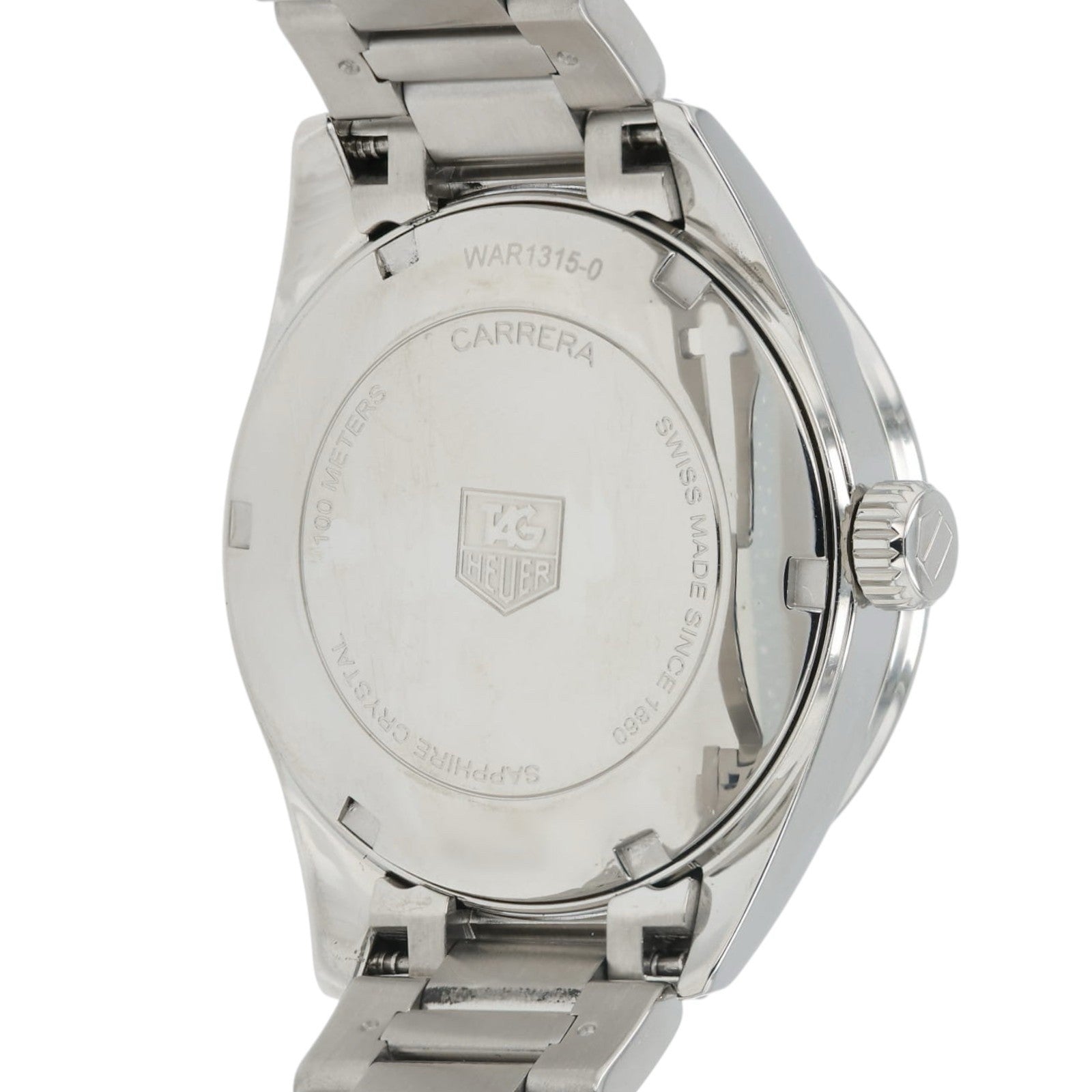 Tag Heuer Carrera Mother Of Pearl Dial Stainless Steel 32mm Quartz Watch WAR1315