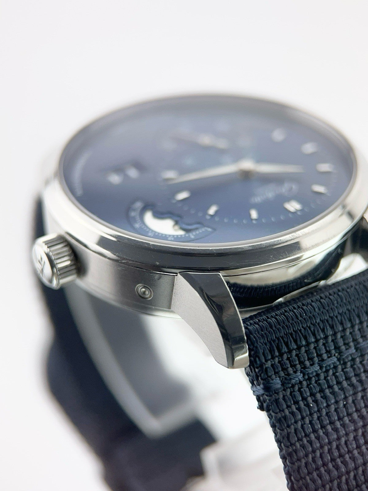 Glashutte PanoMaticLunar Automatic Steel Blue Dial Men's Watch 1-90-02-46-32-01