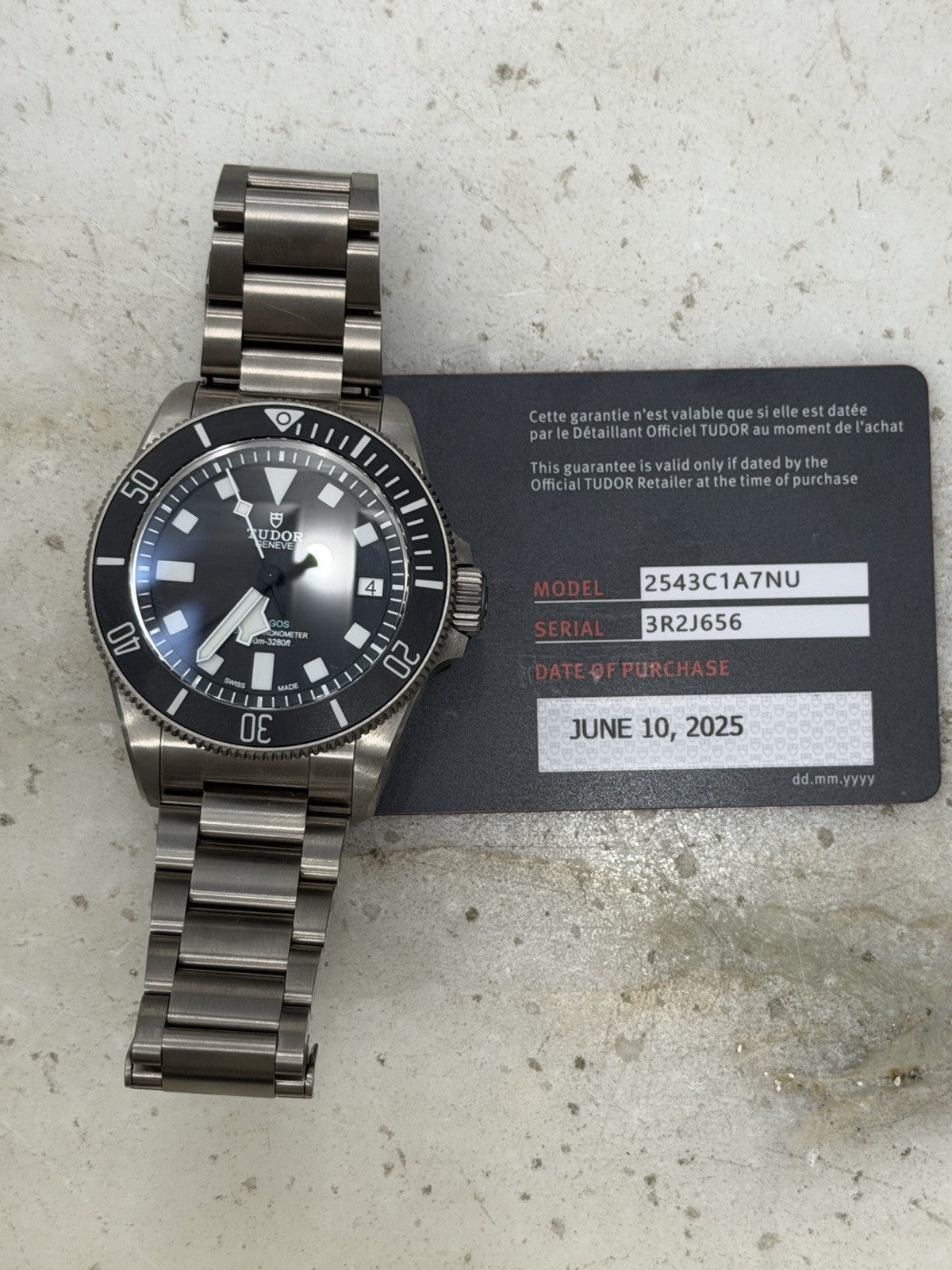 2025 Tudor Pelagos Ultra Titanium Black Dial 43mm Automatic Watch 2543C1A7NU