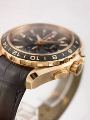 Omega Seamster Aqua Terra 18k Rose Gold Grey Dial 44mm Mens 231.53.44.52.06.001