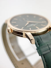 Vacheron Constantin Patrimony 18k Rose Gold Green Dial 38mm Manual Wind 82172