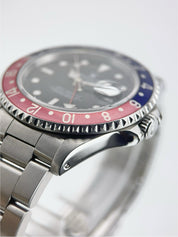 Rolex GMT-Master II Stainless Steel Black Dial 40mm Automatic Mens Watch 16700