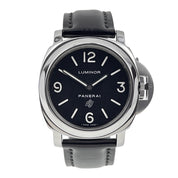 Panerai Luminor Base Logo Steel Black 44mm Manual Wind Men’s Watch PAM00000