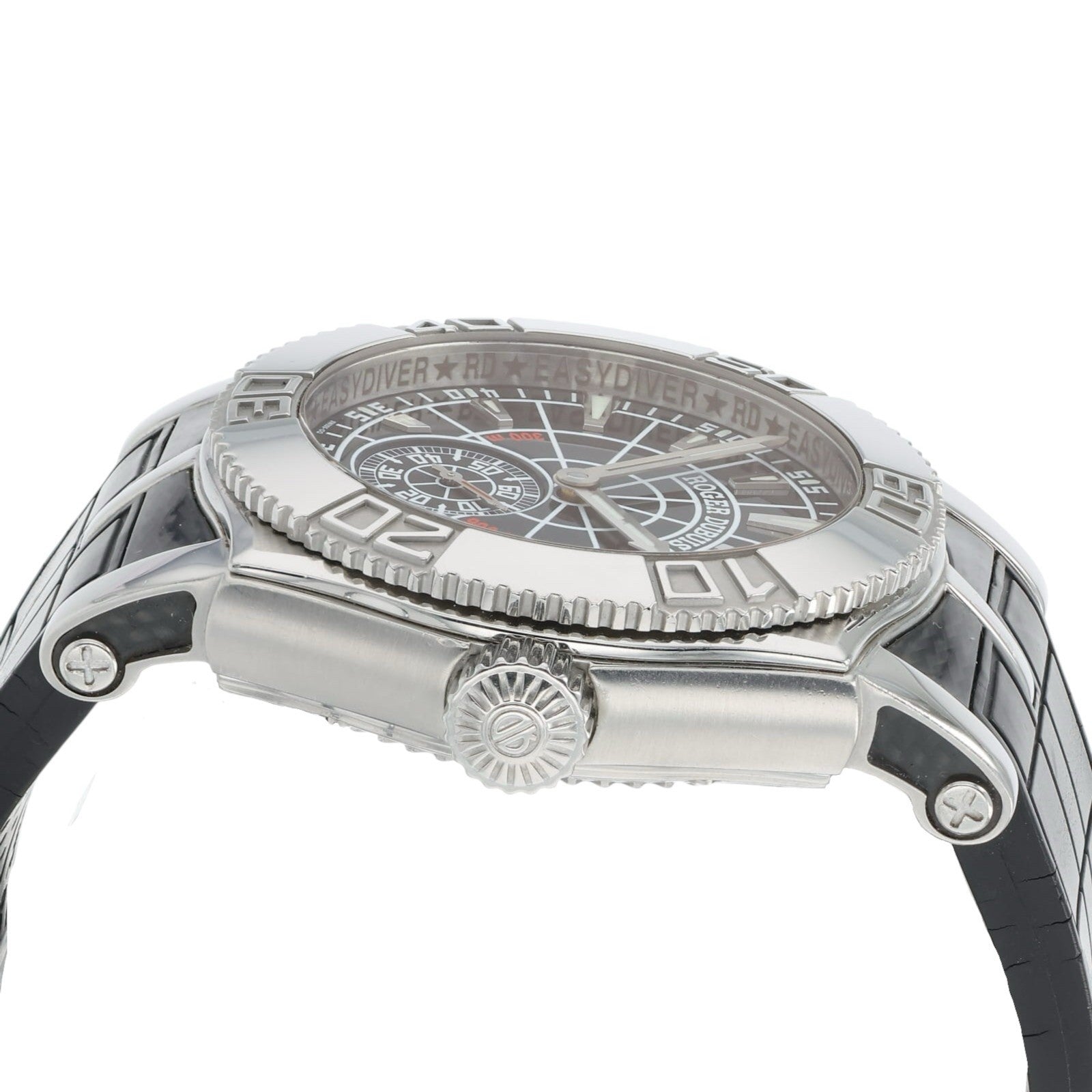 Roger Dubuis Easy Diver Just For Friends Steel Black Dial 46mm Automatic Watch