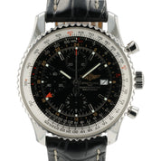 Breitling Navitimer Black Dial Stainless Steel 46mm Automatic Men’s Watch A24322