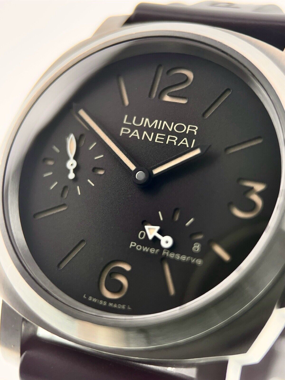 Panerai Luminor Titanium Brown Dial 44mm Manual Wind Men’s Watch PAM00797