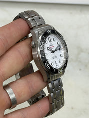 2022 Omega Seamaster Steel White Dial 42mm Auto Men's Watch 210.30.42.20.04.001