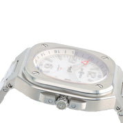 Bell & Ross BR05 Stainless Steel White Dial 41mm Automatic Men’s Watch BR05GMT