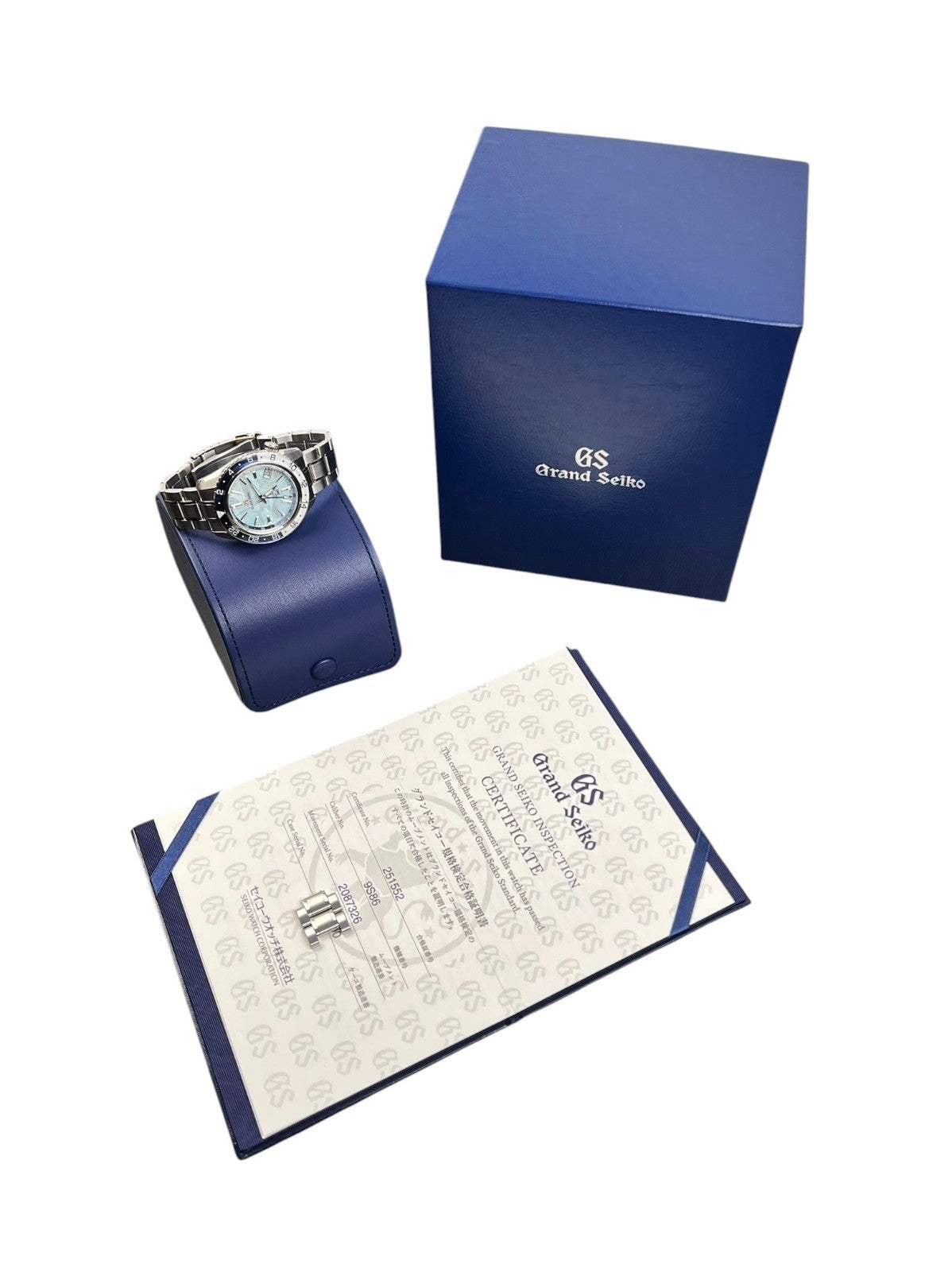 Grand Seiko Sport GMT Limited Blue Dial Steel 44mm Automatic Mens Watch SBGJ275