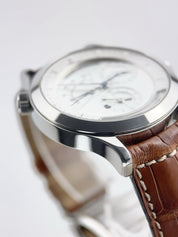 Jaeger LeCoultre Stainless Steel Silver Dial 38mm Automatic Men's Watch 142.8.92