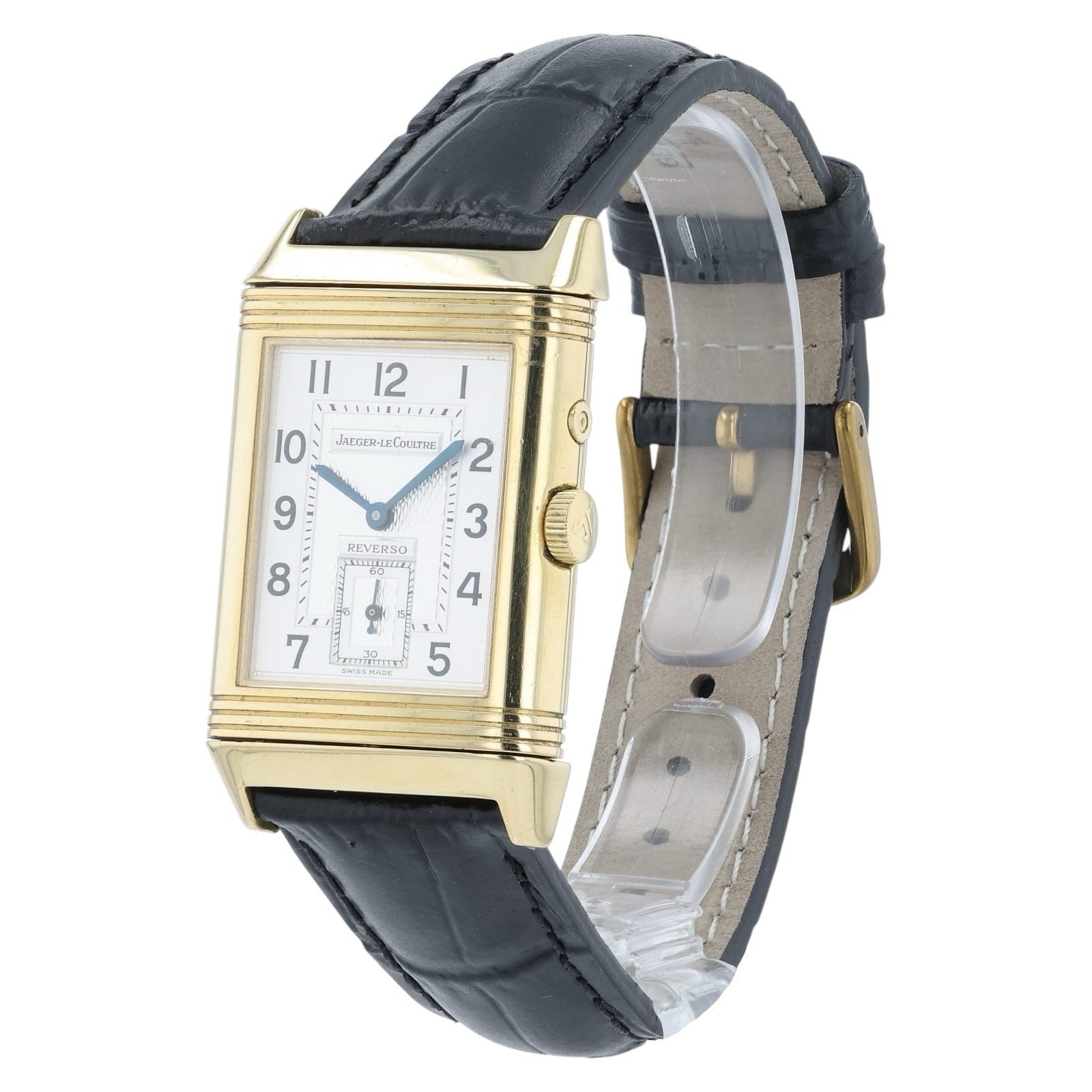 LeCoultre Reverso Duo Face 18k Gold Manual Wind 26mm Men's Watch Q2711120