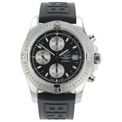 Breitling Colt Black Dial Stainless Steel 44mm Mens Automatic Chronograph A13388