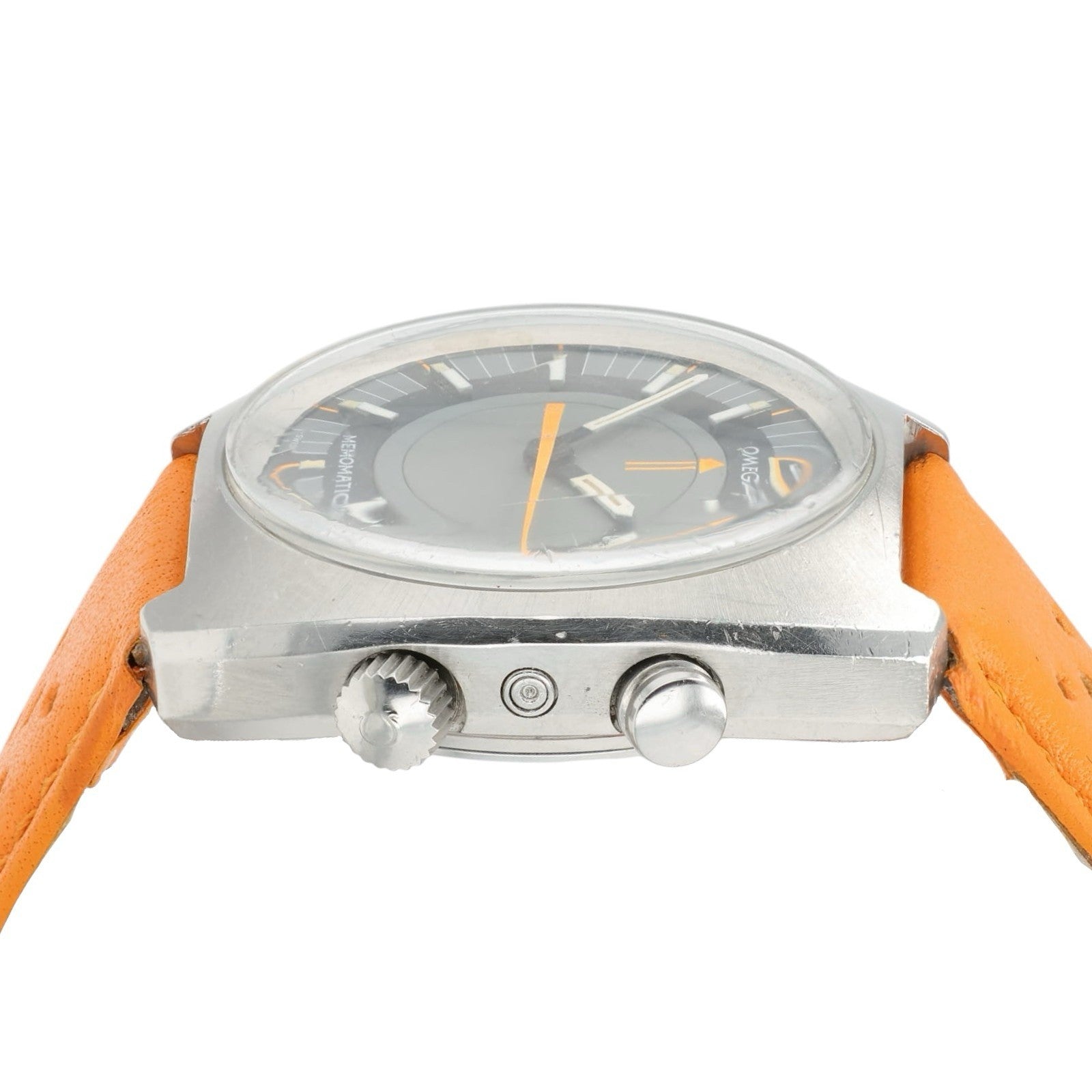 Omega Memomatic Gray Dial Stainless Steel 41x39mm Automatic Men’s Watch 166.0072