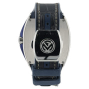 Franck Muller Vanguard Diamond Steel Blue Dial 45mm Auto Men's Watch V45 SC DT